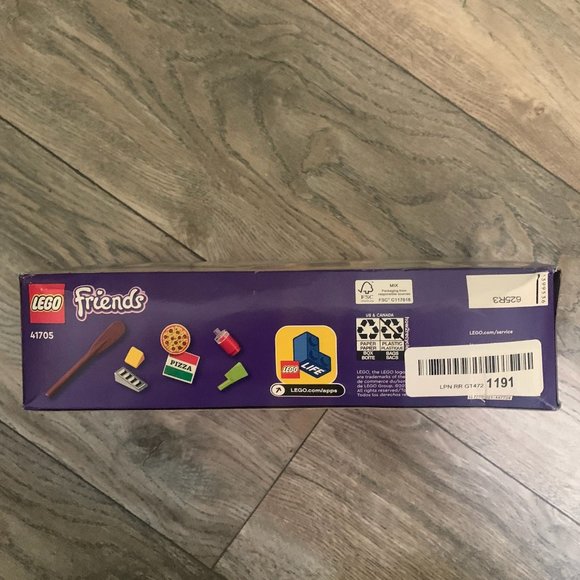 NWT LEGO FRIENDS HEARTLAKE CITY PIZZERIA 41705 144 PIECES AGES 5+ - Picture 8 of 9